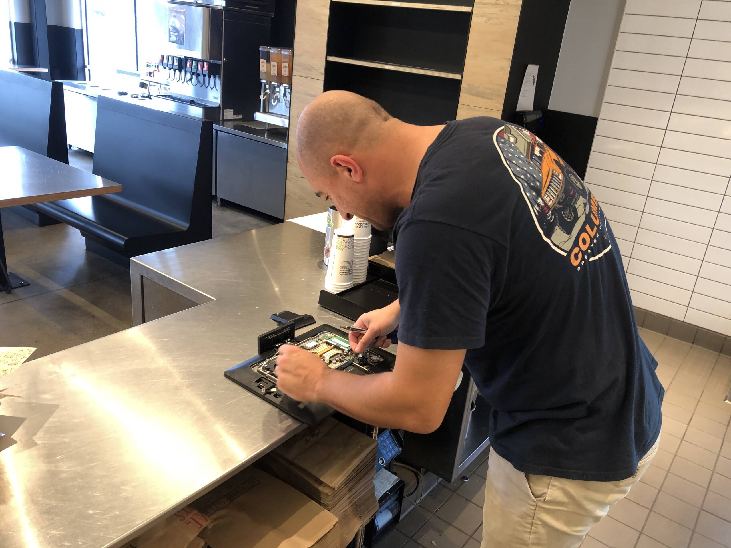 Chipotle pos repair